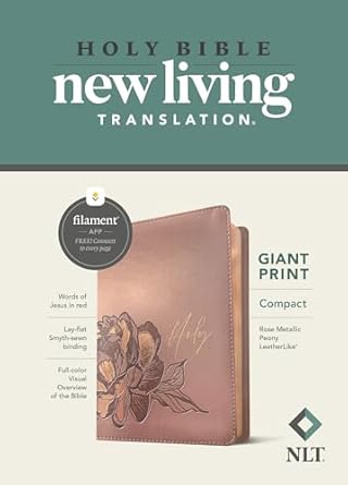 Nlt Compact Gp Bible (Rl. Rose)