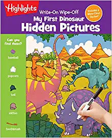 Write On Wipe Off My First Dino Hidden Pictures