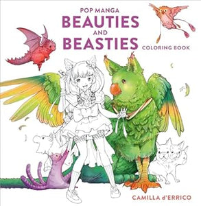 Pop Manga Beauties & Beasties Coloring /