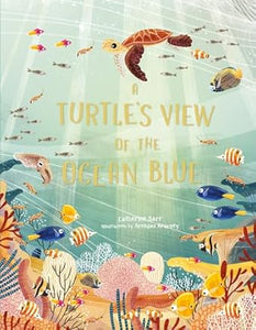 Turtle'S View Of Ocean Blue