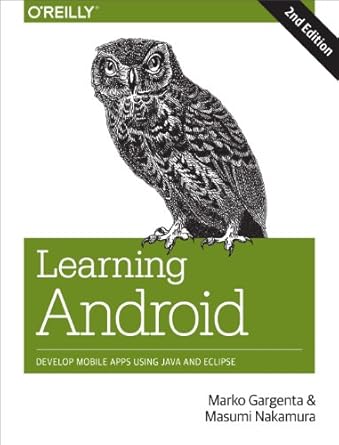 Learning Android 2E  (Only Copy)