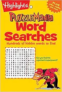 Word Searches: Hundreds of hidden words to find