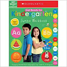 Schearlylearners Get Ready Kindergarten Jumbo Notebk