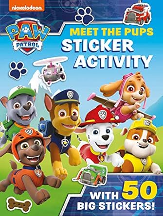 Paw Patrol: Meet the Pups Sticker Activity: Packed with Paw Patrol stickers!