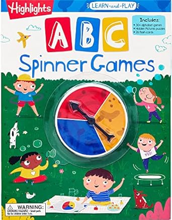 Learn & Play Abc Spinner Games