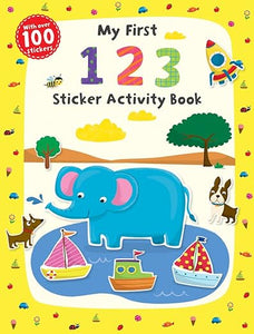 Firstskills My First 123 Sticker Act Bk