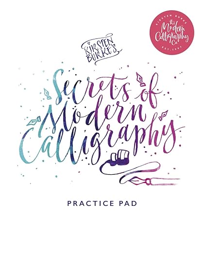 Secrets of Modern Calligraphy Practice Pad