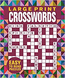 Large Print Crosswords (Jumbo flexi puzzles)