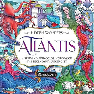 Hidden Wonders: Atlantis: Colouring /T