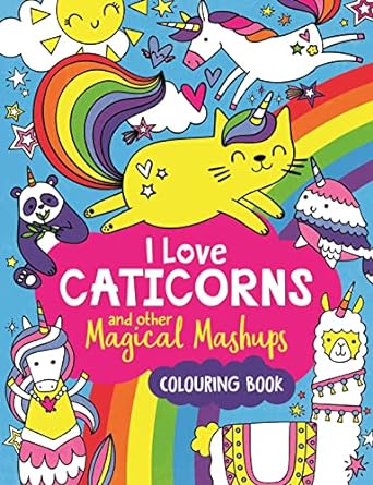 I Love Caticorns Colouring