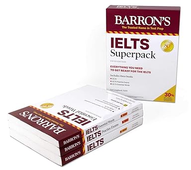 IELTS Superpack (Barron's Test Prep) Fifth Edition