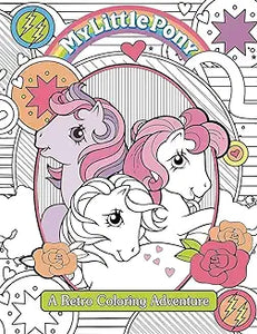 My Little Pony Retro Coloring Bk