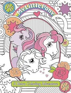 My Little Pony Retro Coloring Bk