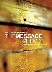 The Message//REMIX (Hardcover, Wood): The Bible in Contemporary Language (only copy)