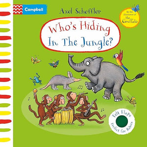 Who'S Hiding In Jungle Feltflap