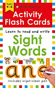 Activity Flash Cards Sight Words (only set)