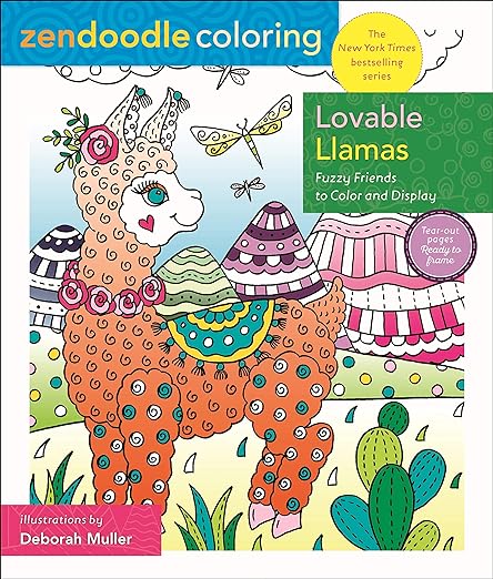 Zd Coloring: Lovable Llamas /T