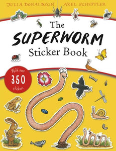 Superworm Sticker Bk