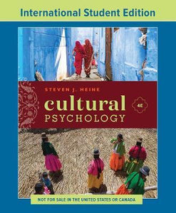 Cultural Psychology 4E Ise