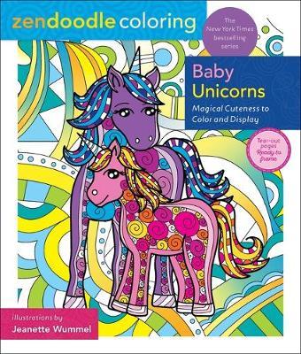 Zendoodle Coloring: Baby Unicorns /T