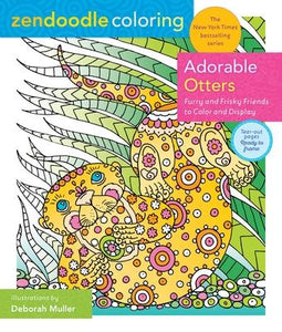 Zendoodle Coloring: Adorable Otters /T