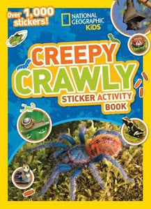 Nat Geo Creepy Crawly Sticker Act Bk