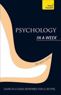 Psychology In A Week: Teach Yourself - BookMarket