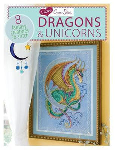 I Love Cross Stitch - Dragons & Unicorns : 8 Fantasy creatures to stitch