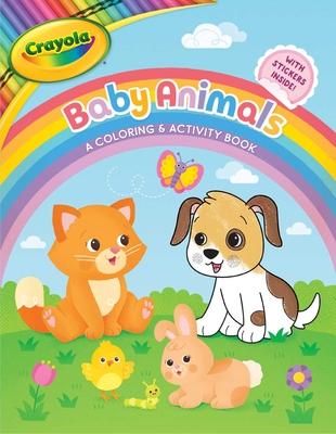 Crayola Baby Animals Coloring & Act Bk