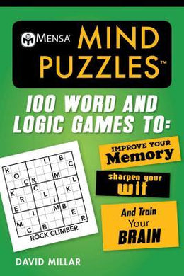 Mensa(r) Mind Puzzles : 100 Word and Logic Games To: Improve Your Memory, Sharpen Your Wit, and Train Your Brain - BookMarket