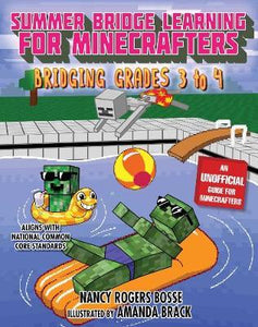 Summer Crash Course Learning for Minecrafters: From Grades 3 to 4 - BookMarket