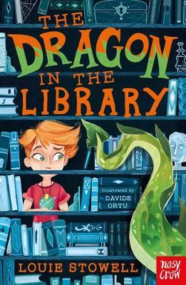 Dragon In Library - BookMarket