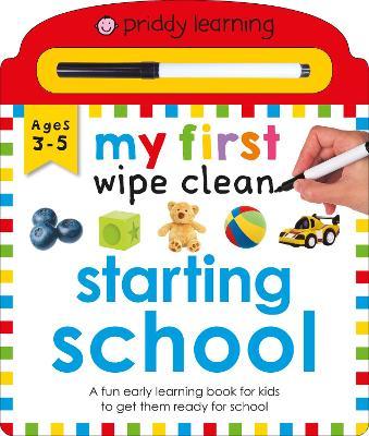 My First Wipeclean Starting School