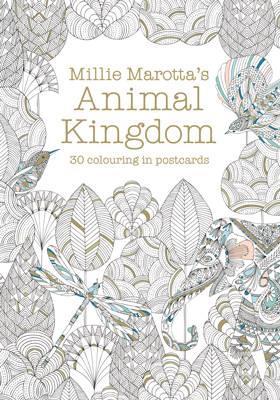 Millie Marotta's Animal Kingdom Postcard Book : 30 beautiful cards for colouring in - BookMarket