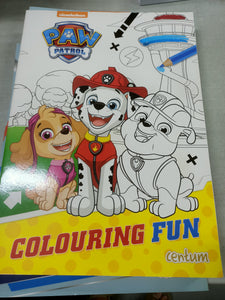 Paw Patrol Colouring Fun 1