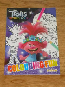 Trolls Colouring Fun